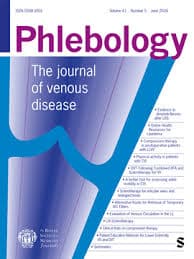Phlebology, 2019
